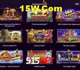 Provedores de Jogos 515Bet